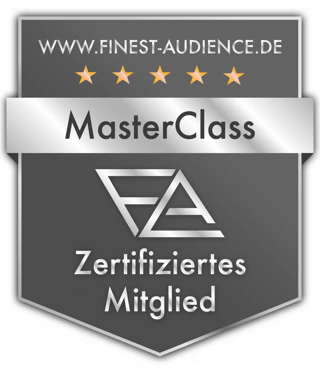 Finest Audience MasterClass – Zertifiziertes Mitglied